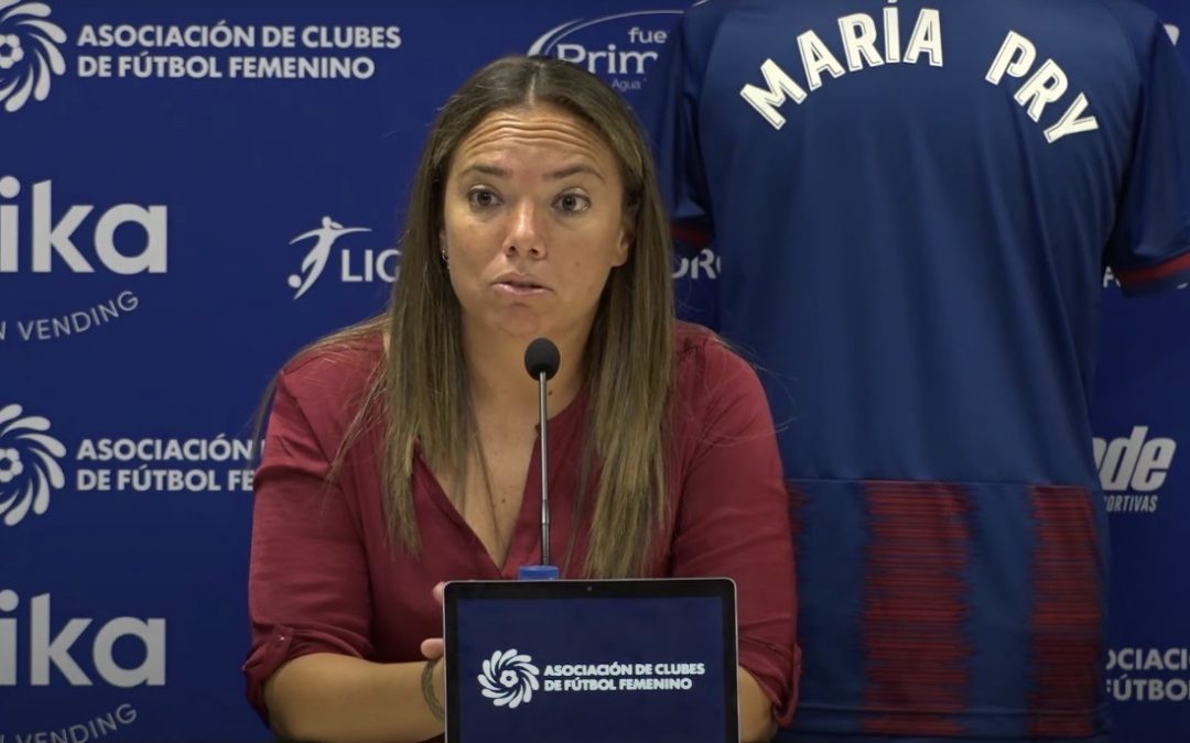 Maria Pry: «Con la llamada del Levante vi que mi trabajo era reconocido»